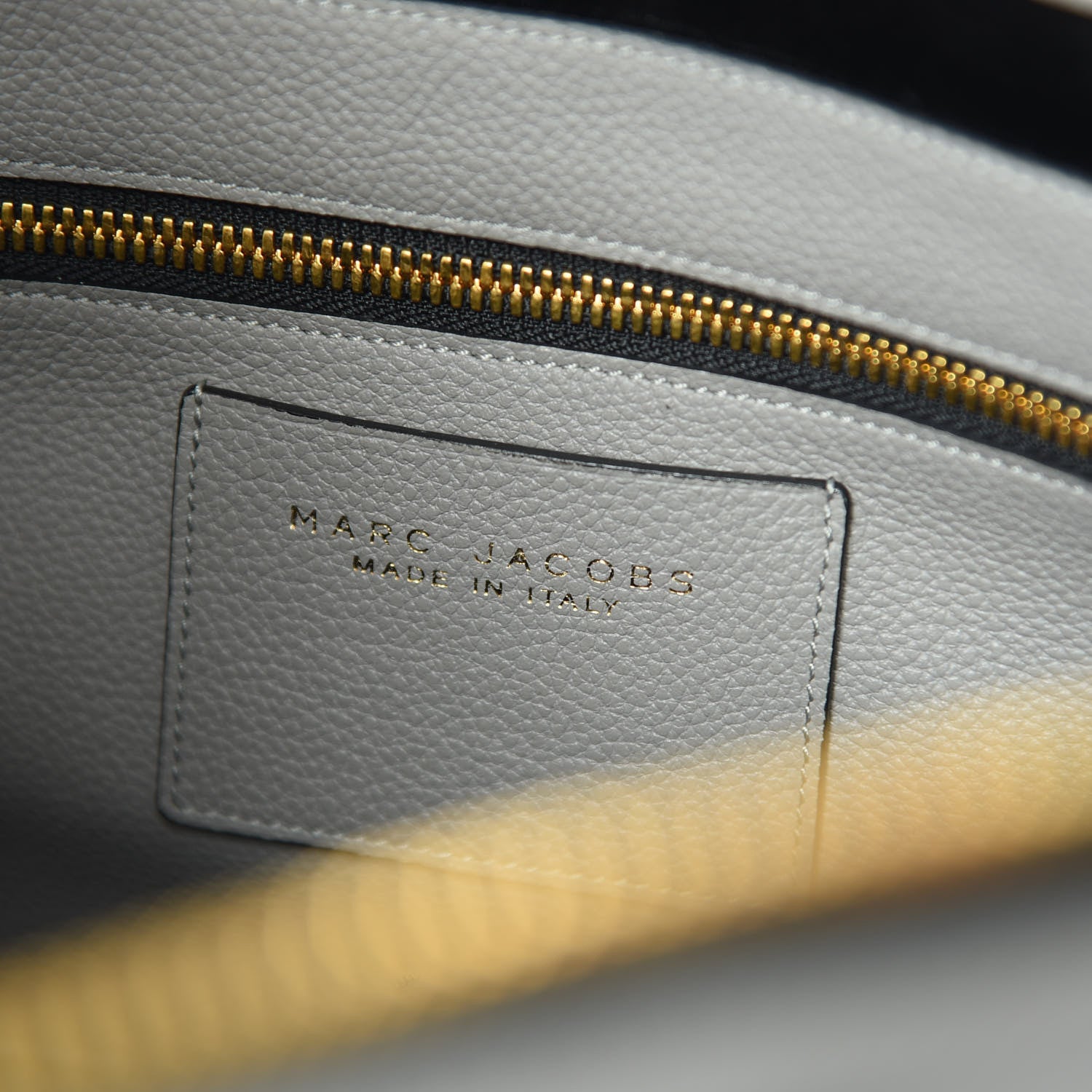 Marc Jacobs Textured Calfskin Small Incognito Satchel Grey 9 of 9