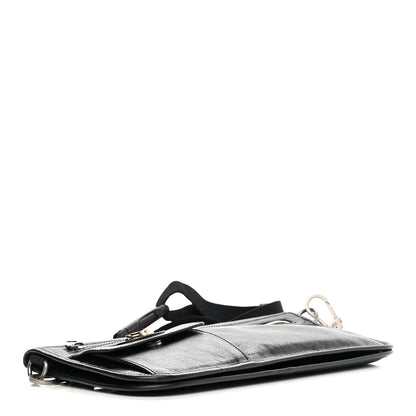 Gucci Fluffy Calfskin Morpheus Messenger Bag Black 4 of 11