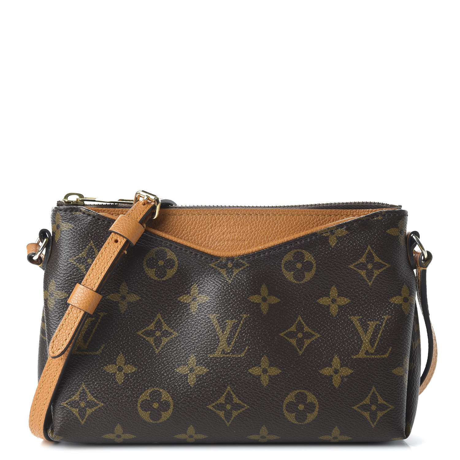 Louis Vuitton Monogram Pallas Crossbody Saffron 1 of 10
