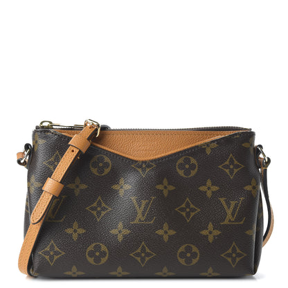 Louis Vuitton Monogram Pallas Crossbody Saffron 1 of 10