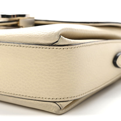 Gucci Dollar Calfskin Interlocking G Crossbody Bag Mystic White 10 of 11