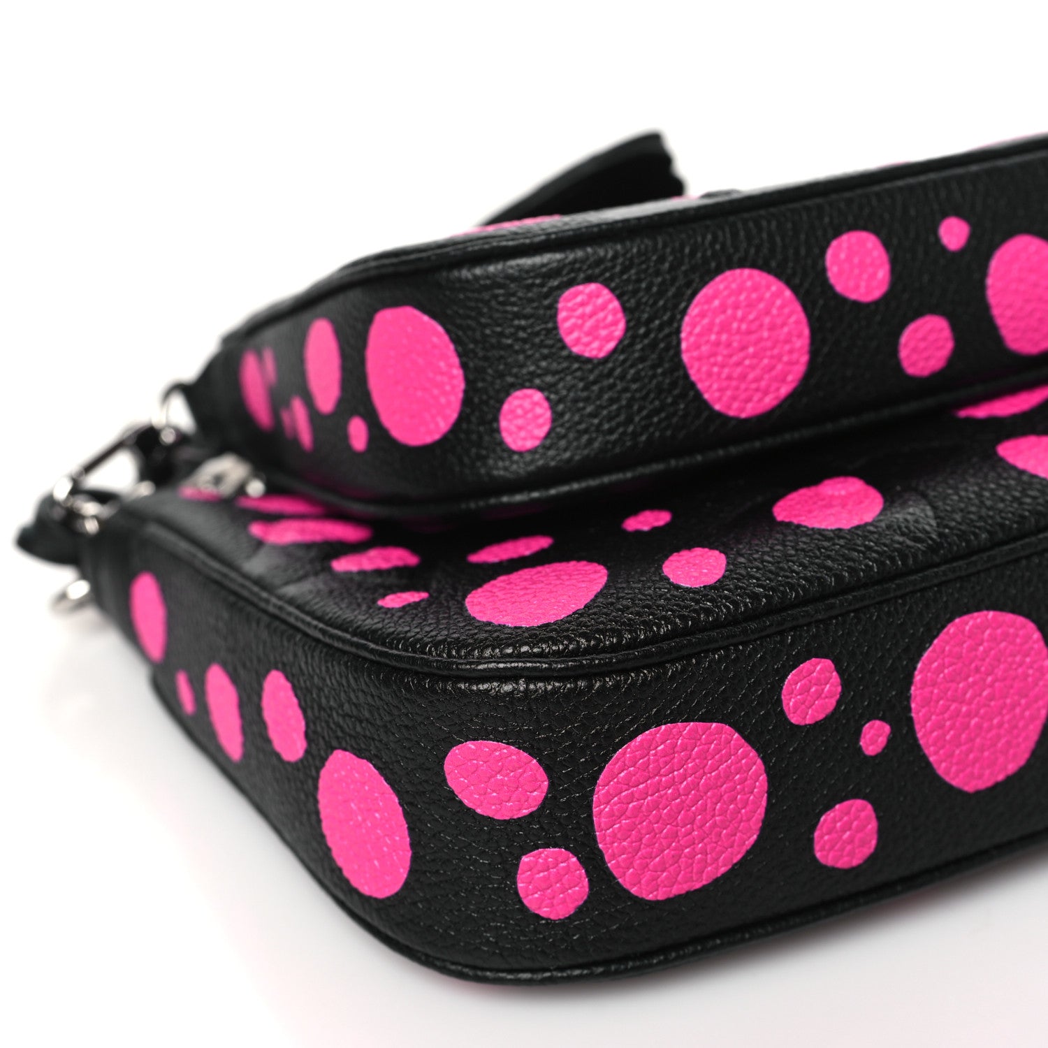 Louis Vuitton LV X YK Empreinte Multi Pochette Accessories Black Fuchsia 8 of 9