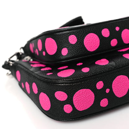 Louis Vuitton LV X YK Empreinte Multi Pochette Accessories Black Fuchsia 8 of 9