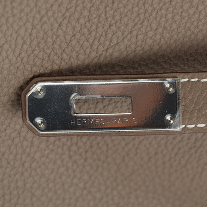 Hermes Togo Kelly Retourne 32 Etoupe 7 of 27
