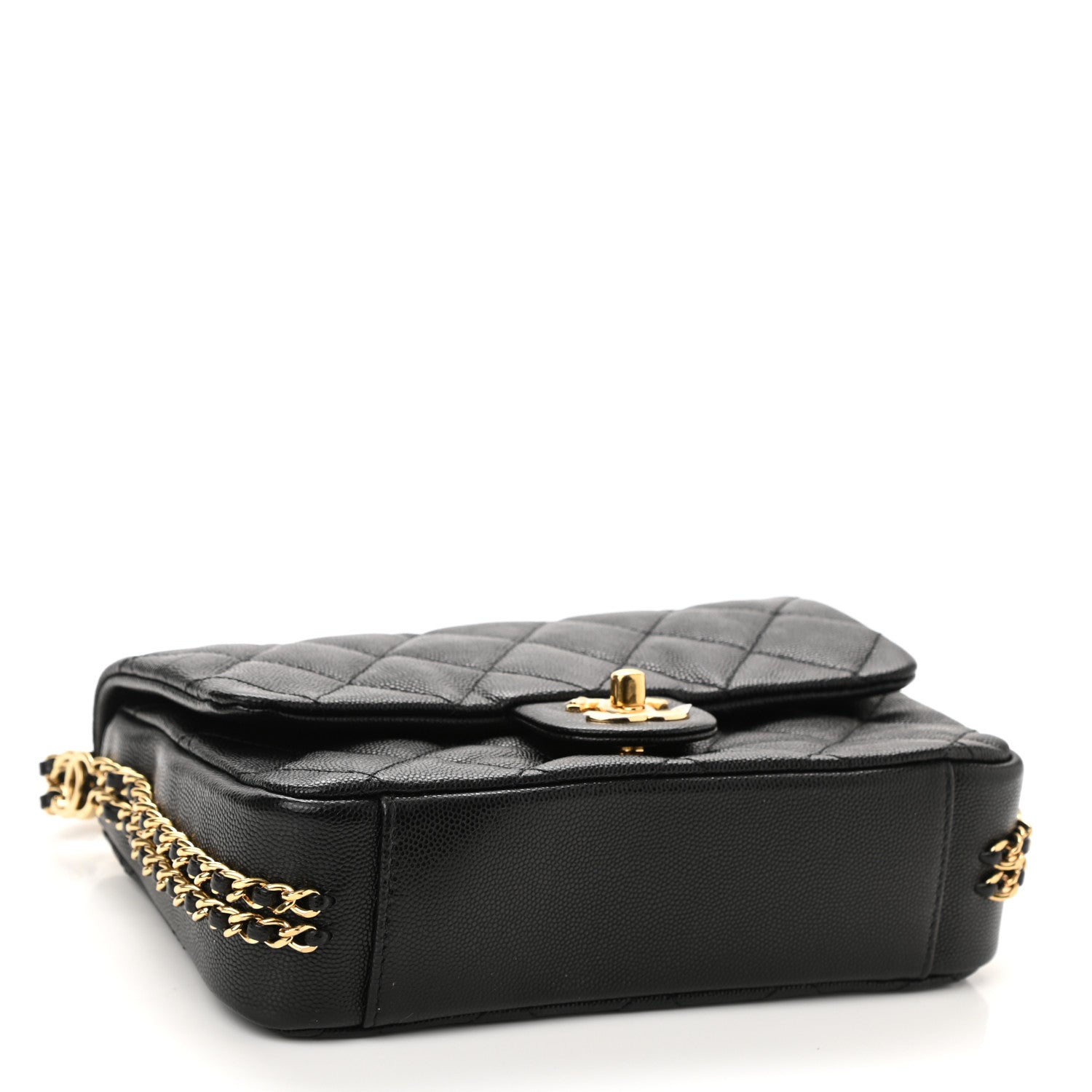 Chanel Caviar Quilted Mini CC You Flap Black 4 of 11