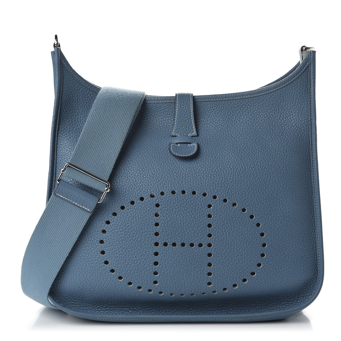 Taurillon Clemence Evelyne III GM Blue Jean