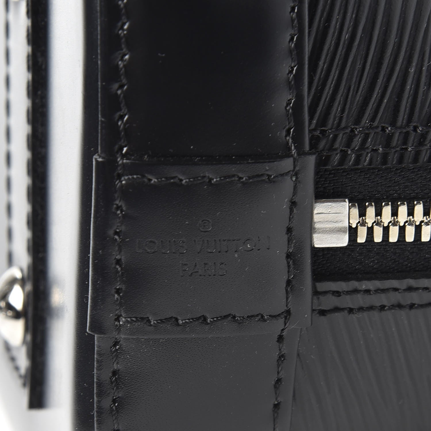 Louis Vuitton Epi Alma BB Black 9 of 9