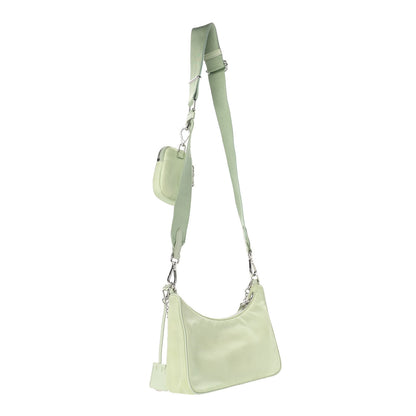 Prada Re-Nylon Saffiano Re-Edition 2005 Shoulder Bag Acqua 3 of 17