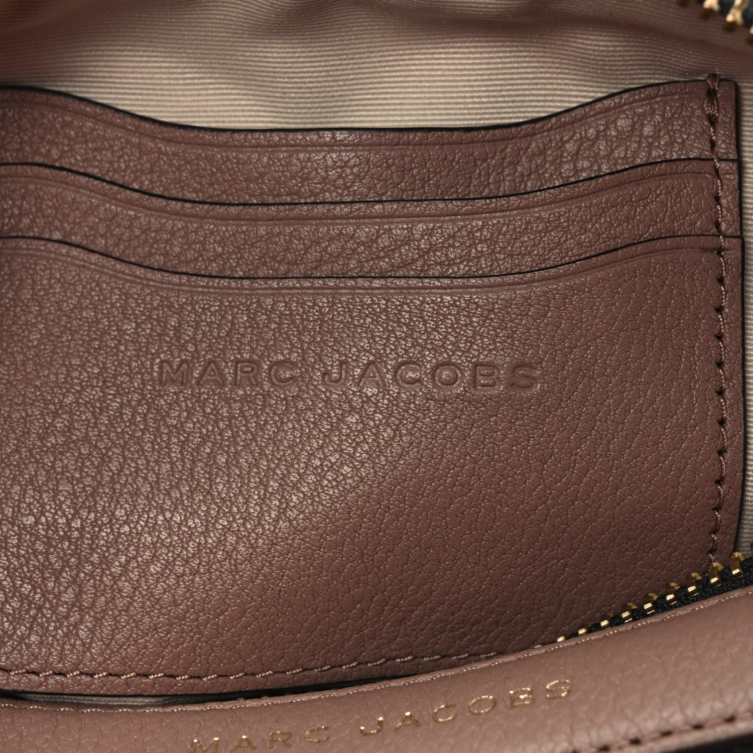 Marc Jacobs Calfskin Quilted The Moto Shot 21 Bag Dusty Beige 7 of 13