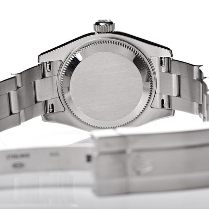 Rolex Stainless Steel 26mm Oyster Perpetual Watch White 176200 6 of 6