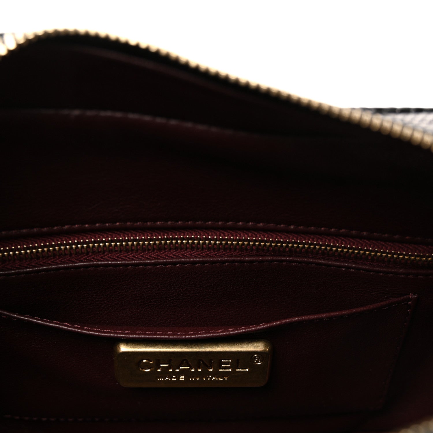 Chanel Lizard Coco Vintage Camera Case Black 6 of 10