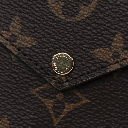 Louis Vuitton Monogram Recto Verso Card Holder Black 8 of 9