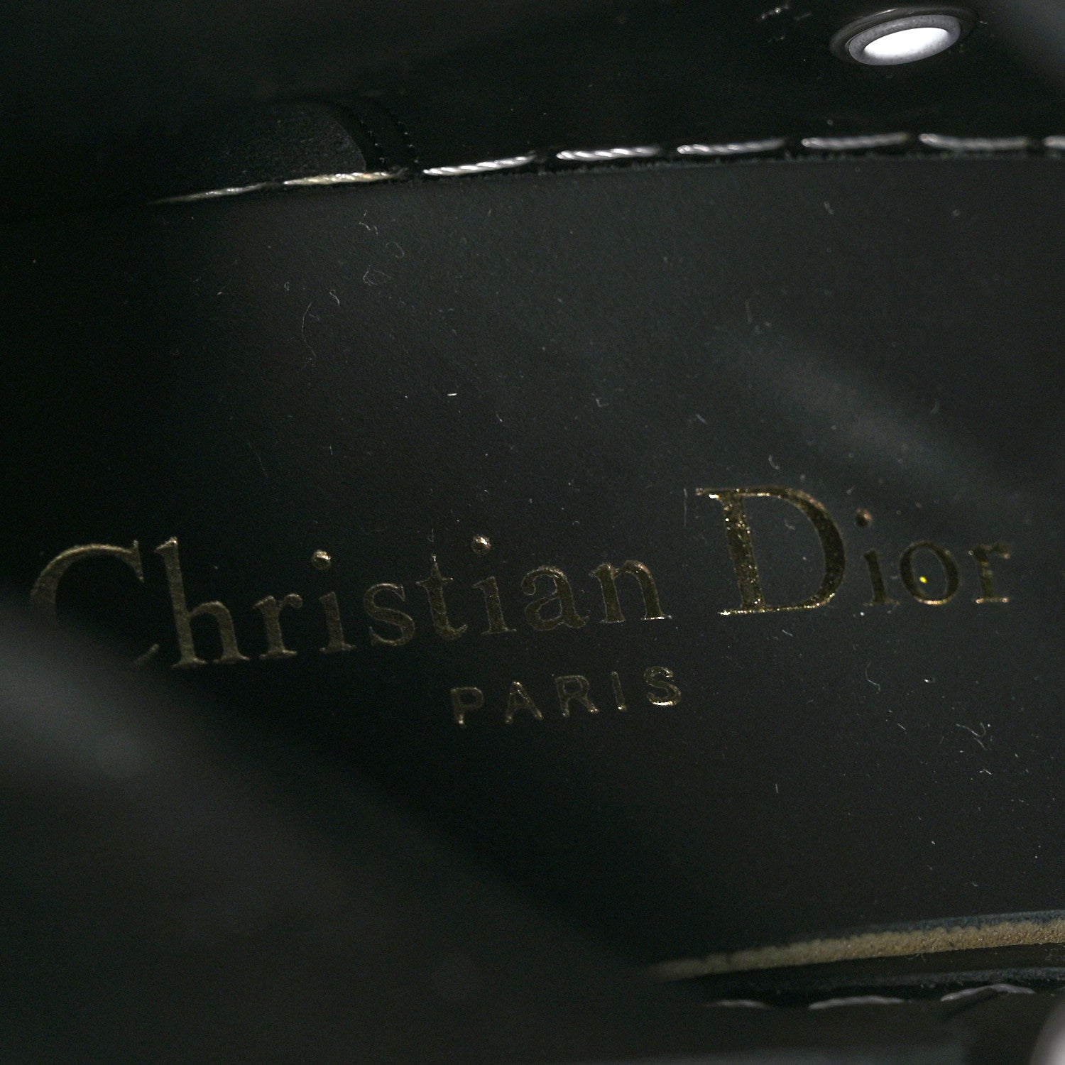 Christian Dior Technical Fabric Calfskin Womens D-Rise 35mm Tall Boots 36 Black White 7 of 9