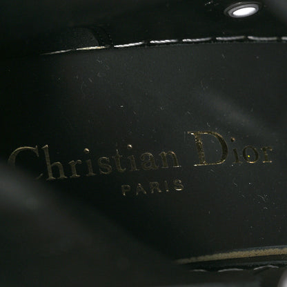 Christian Dior Technical Fabric Calfskin Womens D-Rise 35mm Tall Boots 36 Black White 7 of 9