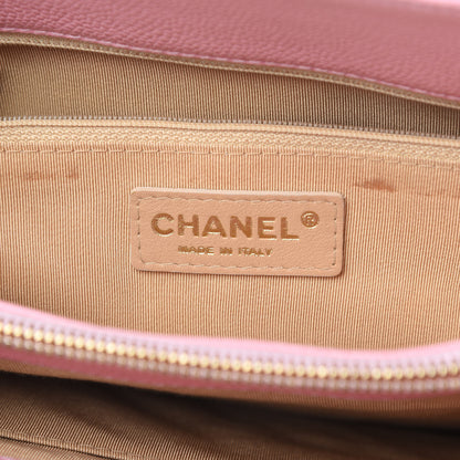 Chanel Caviar Quilted Grand Shopping Tote GST Pink 6 of 14