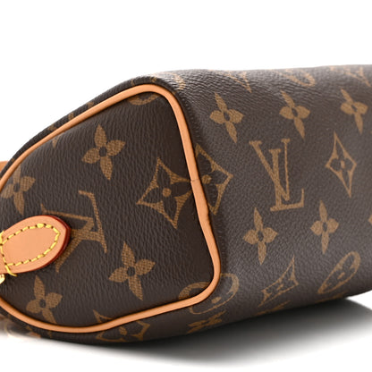 Louis Vuitton Monogram Nano Speedy Bandouliere 9 of 10