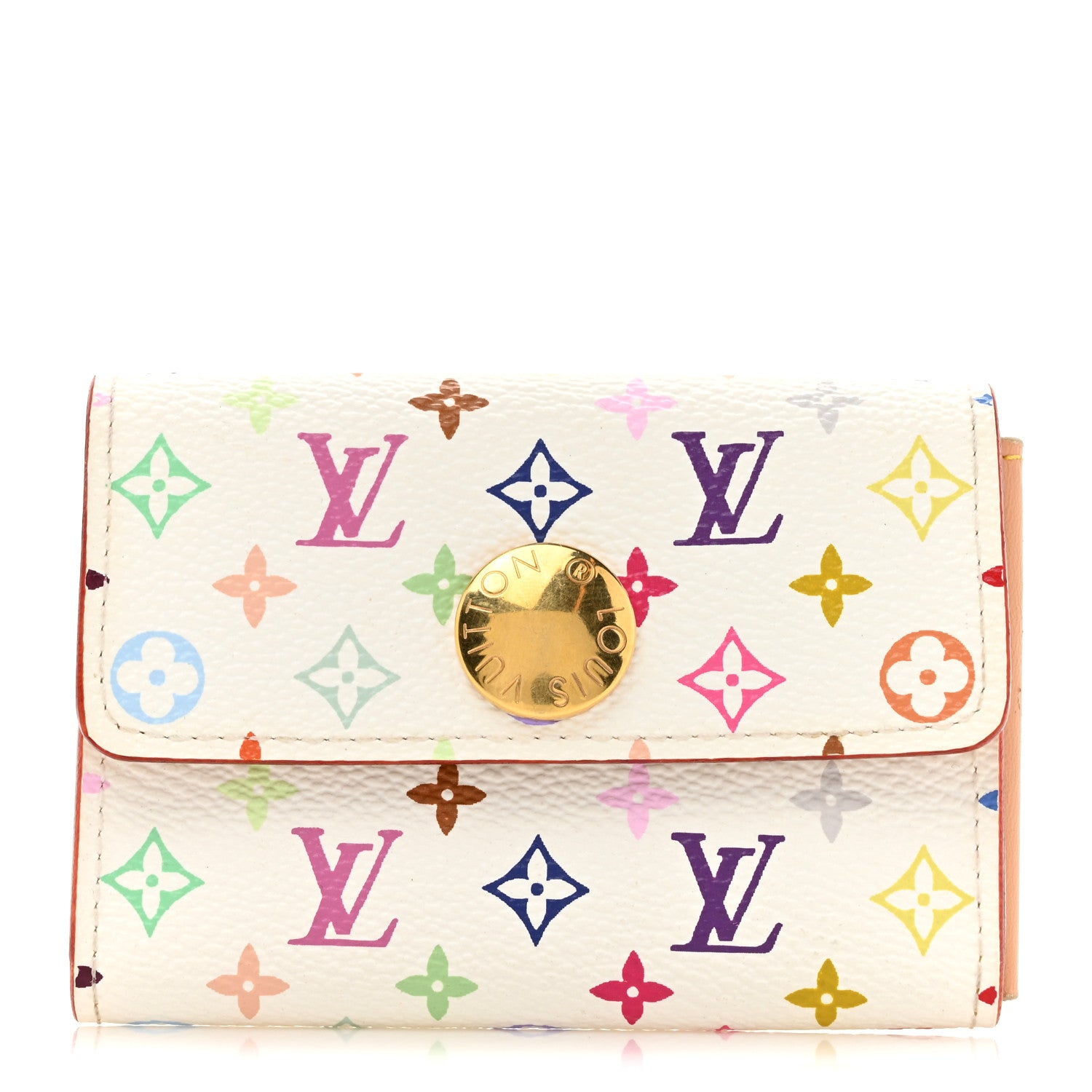 Louis Vuitton Monogram Multicolor Business Card Holder White 1 of 10
