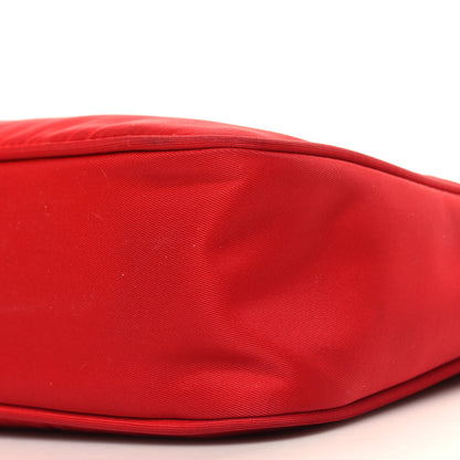 Prada Tessuto Nylon Mini Re-Edition 2000 Bag Rosso 9 of 10