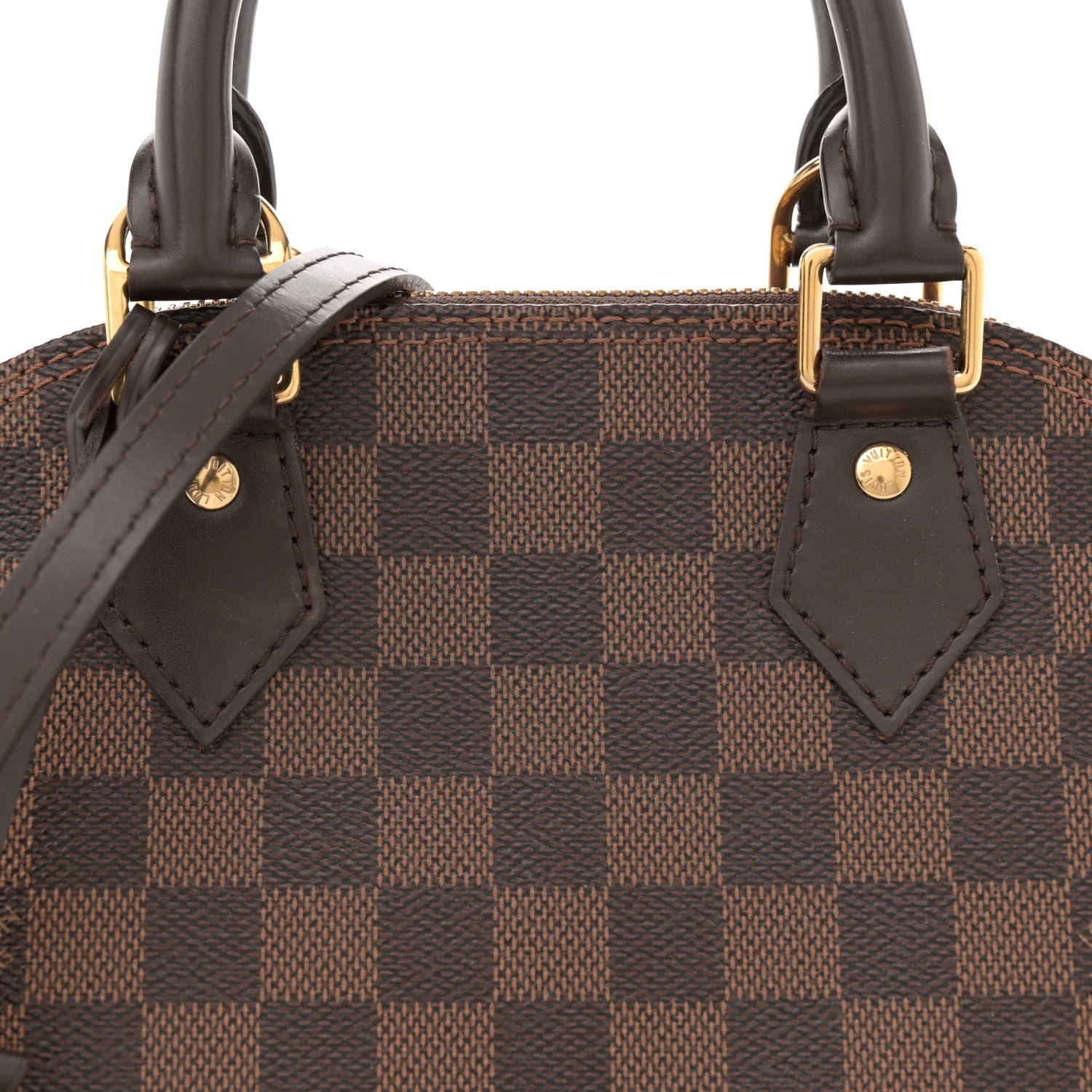 Louis Vuitton Damier Ebene Alma BB 8 of 12