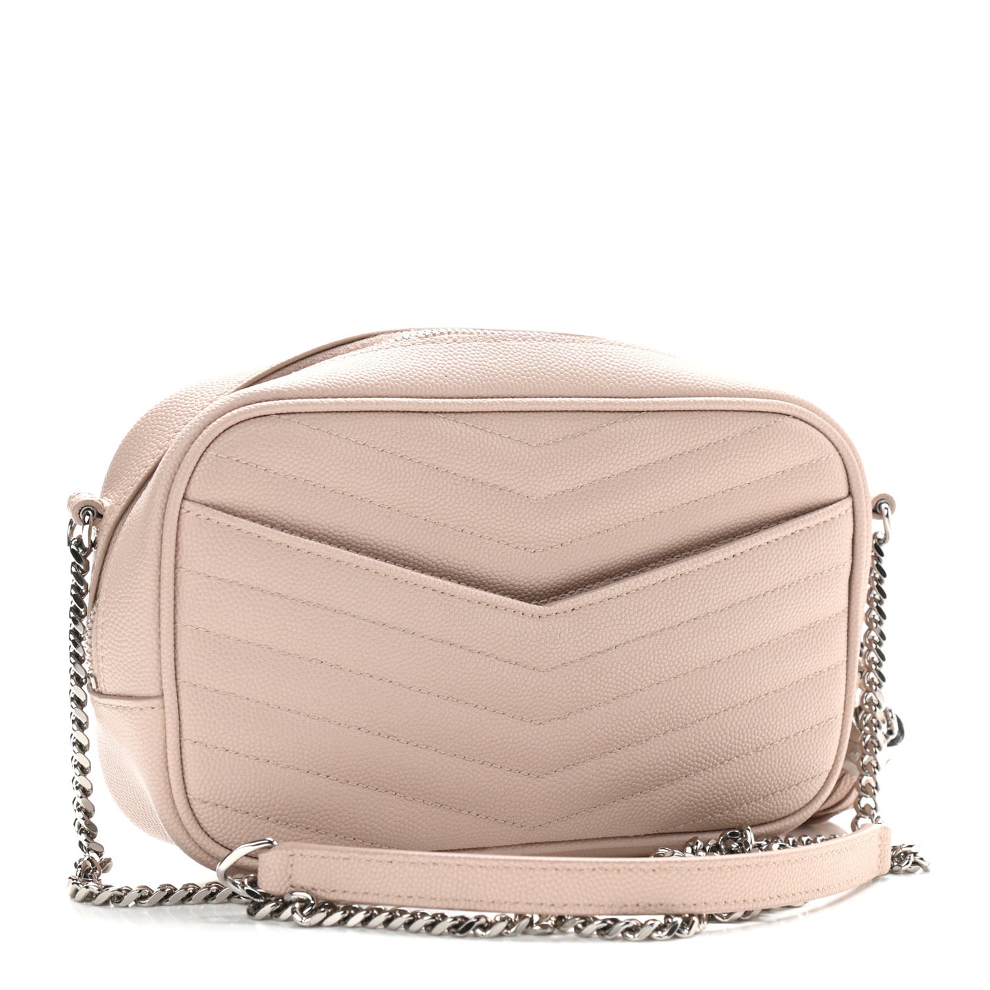 Grain De Poudre Matelasse Monogram Mini Lou Camera Bag Marble Pink