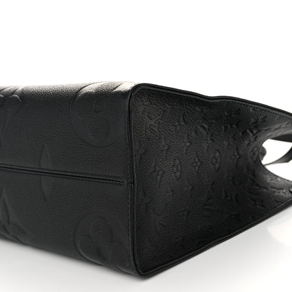 Louis Vuitton Empreinte Monogram Giant Onthego MM Black 9 of 12