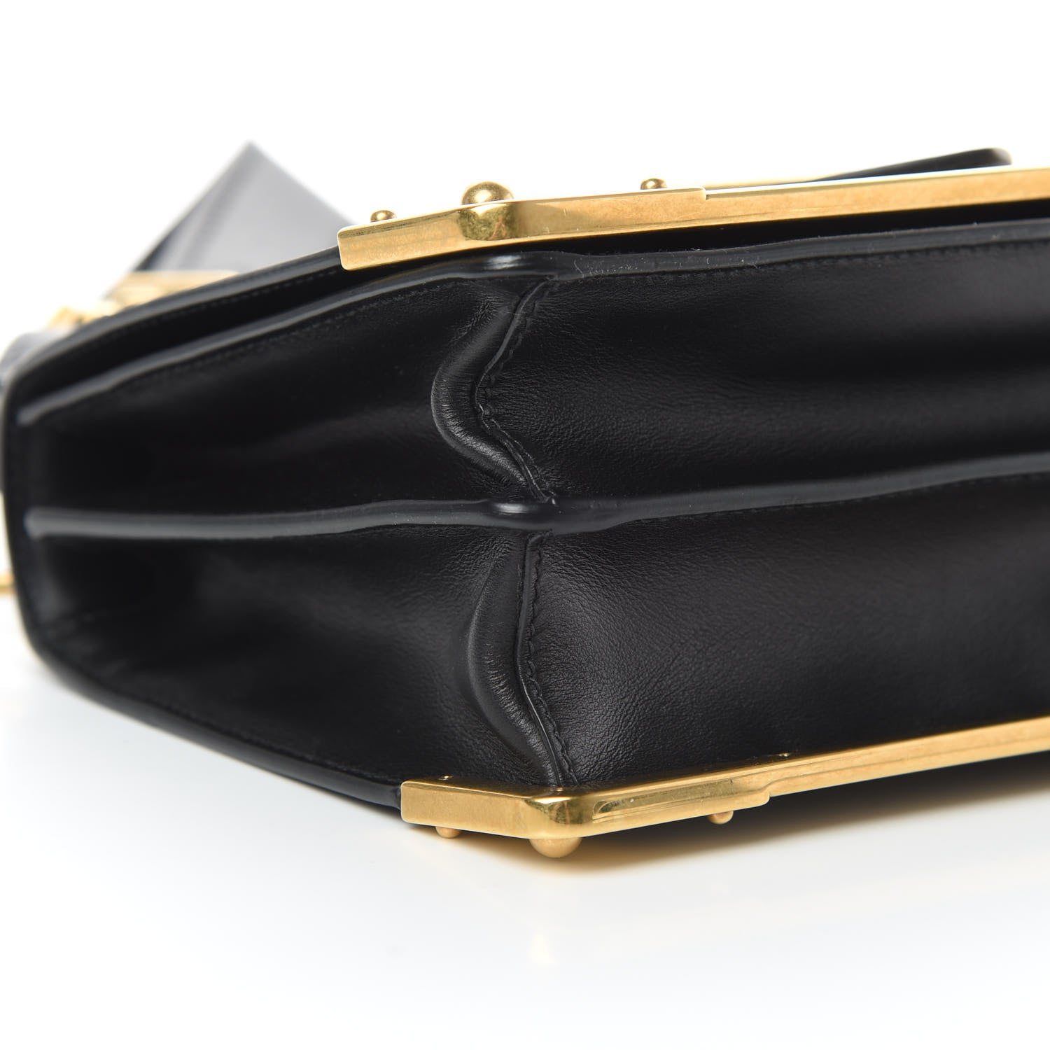 Prada City Calf Saffiano Cahier Bag Black 8 of 9
