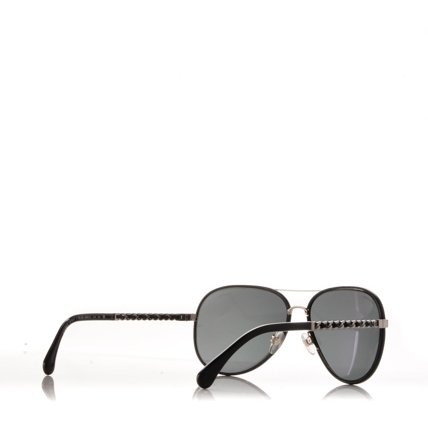 Chanel Pilot Winter Sunglasses 4219 Navy 4 of 7