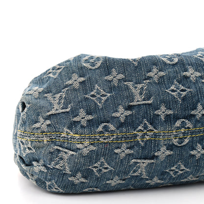 Louis Vuitton Monogram Denim Pleaty Blue 5 of 10