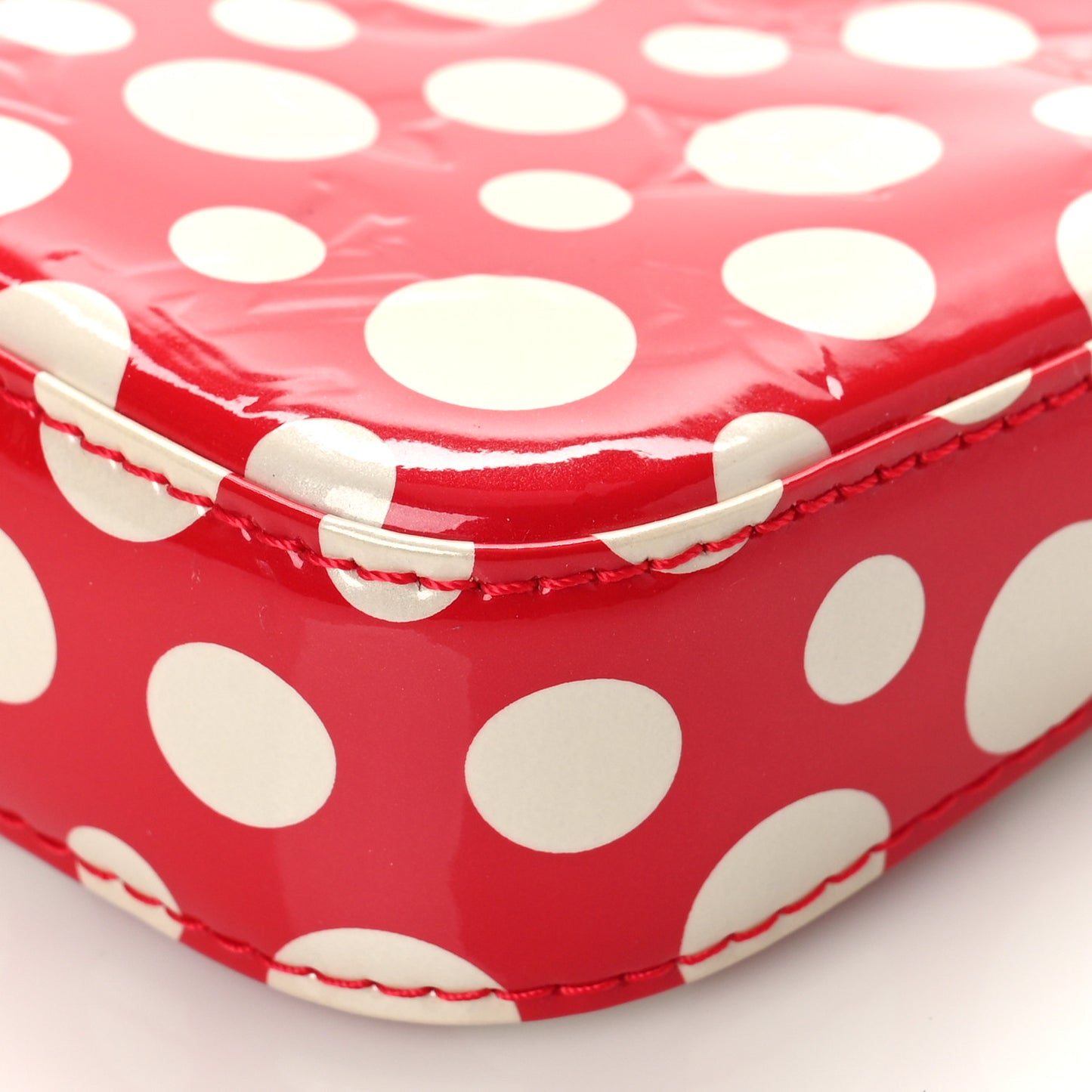 Vernis Kusama Infinity Dots Pochette Accessories Red