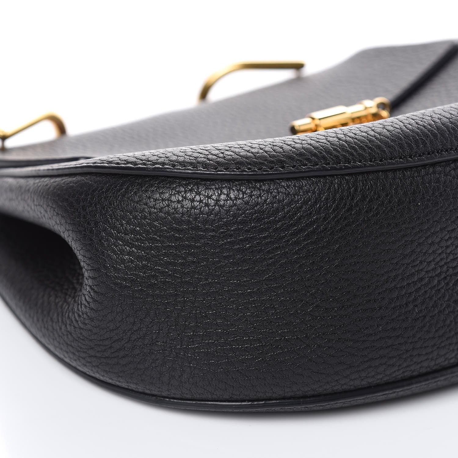 Chloe Grained Lambskin Drew Shoulder Bag Black 7 of 9