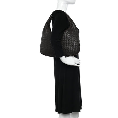 Bottega Veneta Nappa Intrecciato Small Veneta Hobo Ebano 2 of 13
