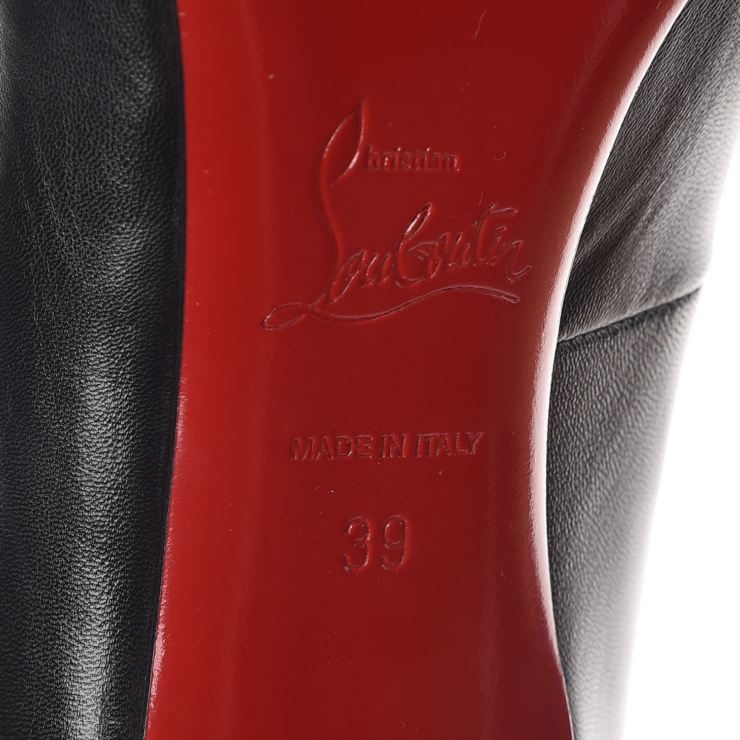 Christian Louboutin Kid Pigalle 85 Pumps 39 Black 9 of 14