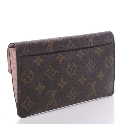 Louis Vuitton Monogram Jeanne Wallet Rose Ballerine 4 of 7