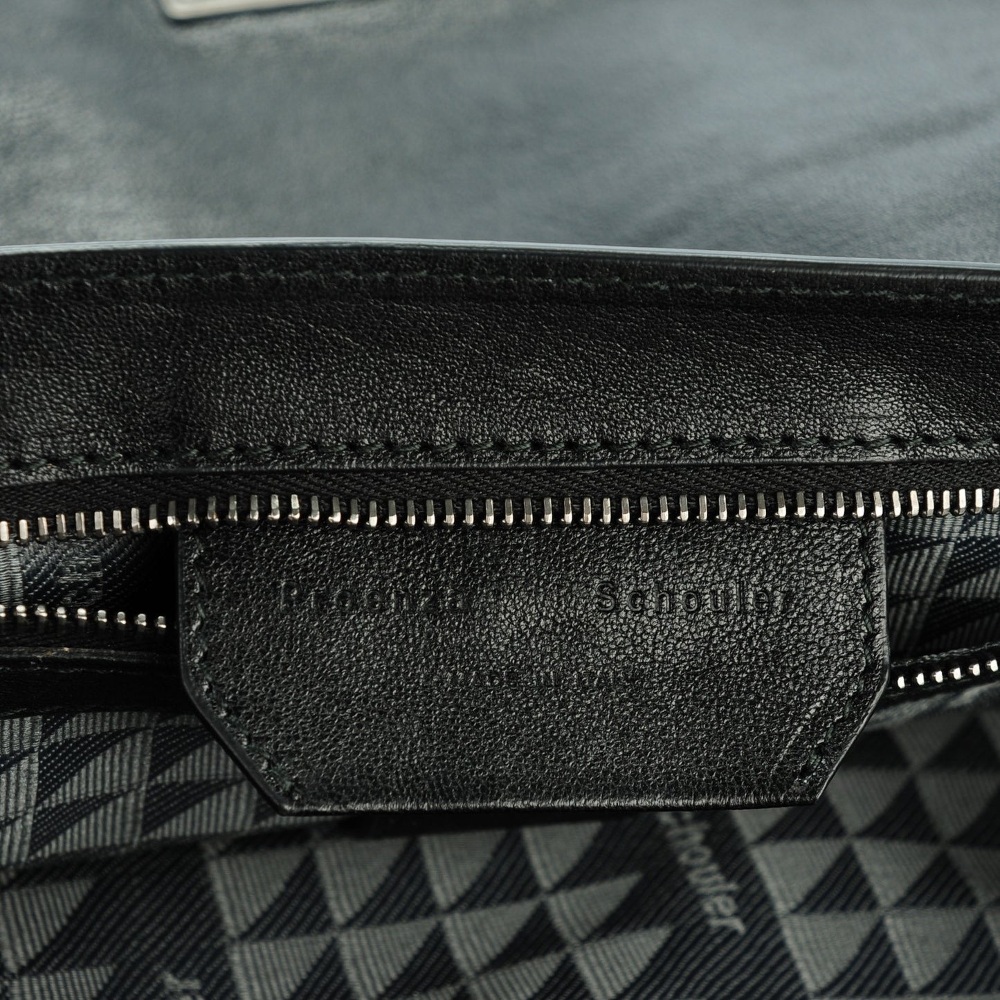 Lambskin Medium PS1 Satchel Black