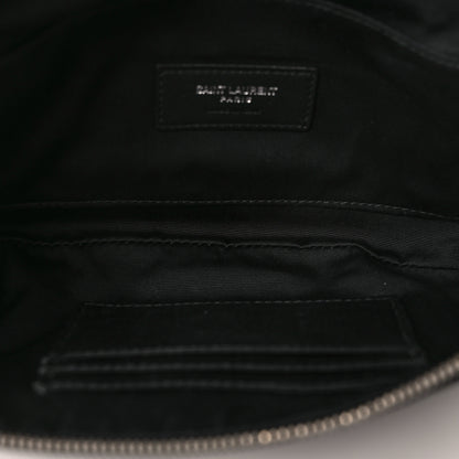 Saint Laurent Canvas Monogram Belt Bag Black 5 of 12