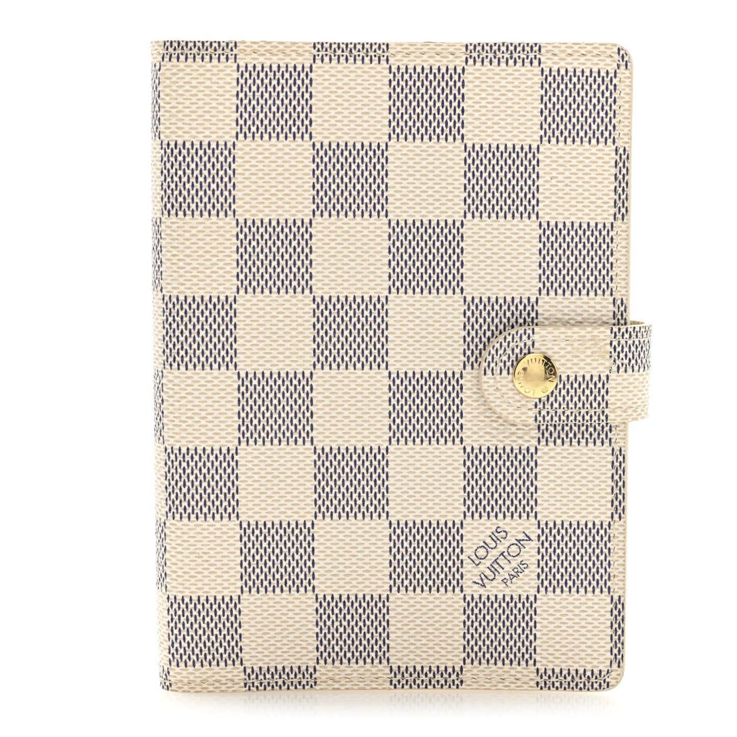 Damier Azur Small Ring Agenda Cover