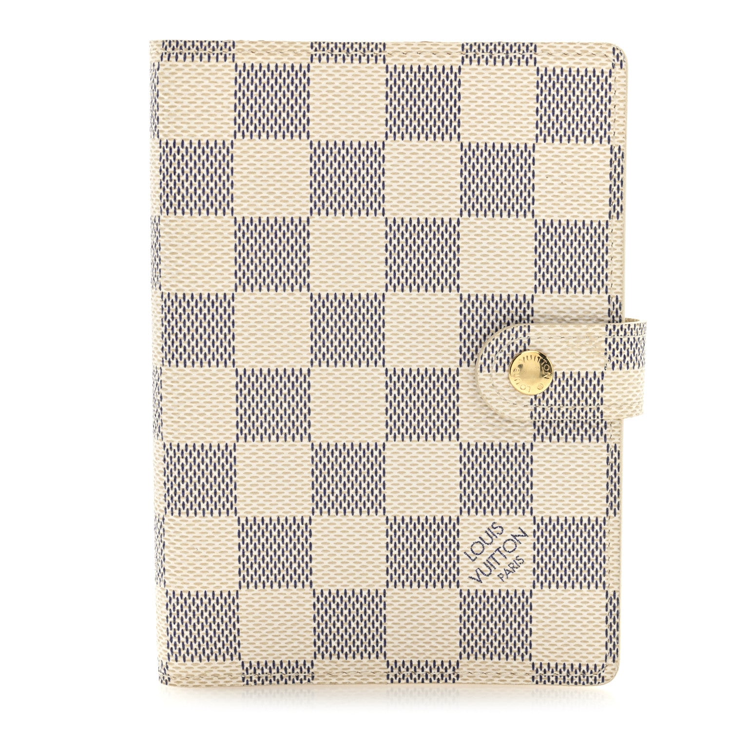 Louis Vuitton Damier Azur Small Ring Agenda Cover 1 of 6