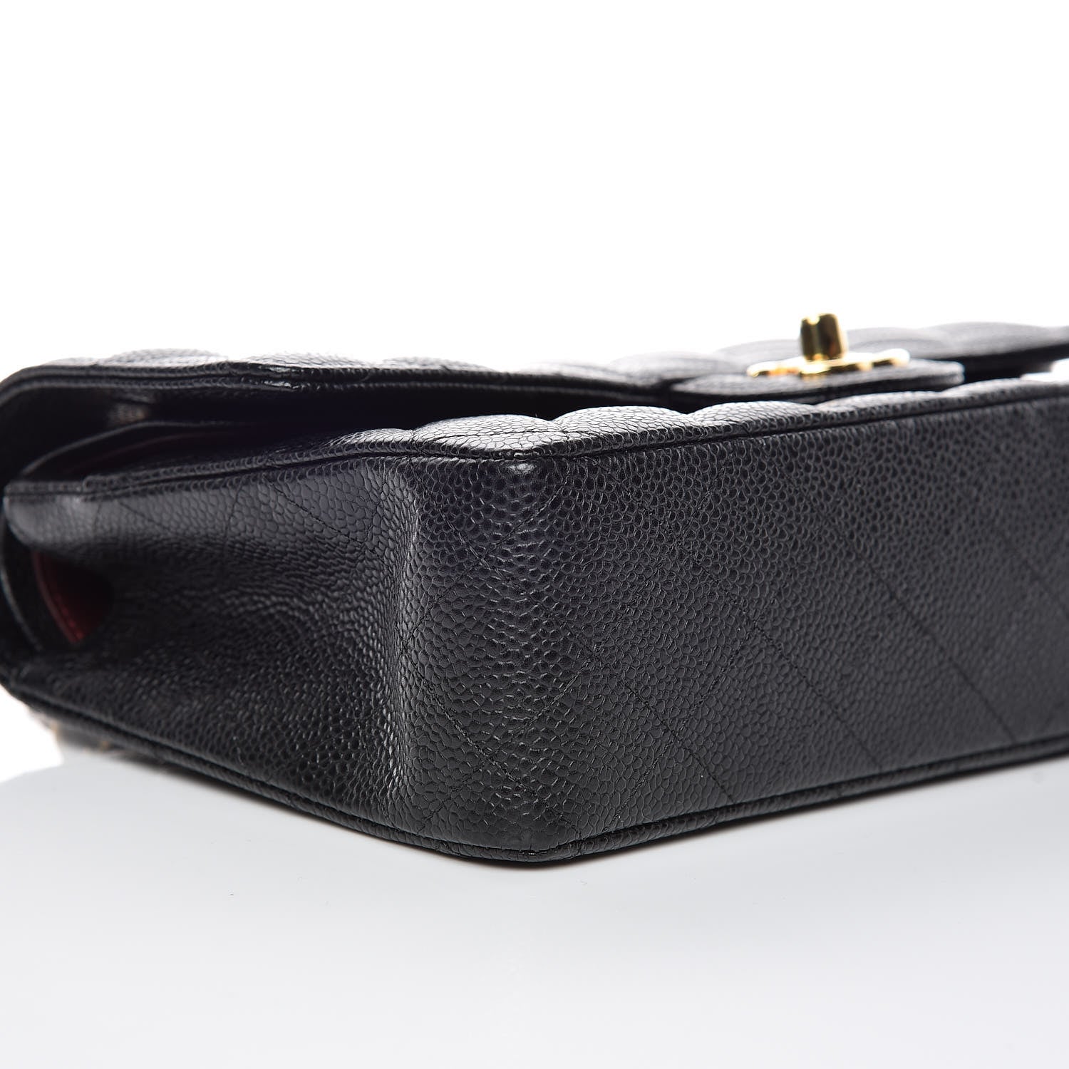 Chanel Caviar Quilted Medium Double Flap Black 5 of 10