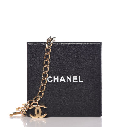 Chanel Logo Necklace Gold 7 of 7