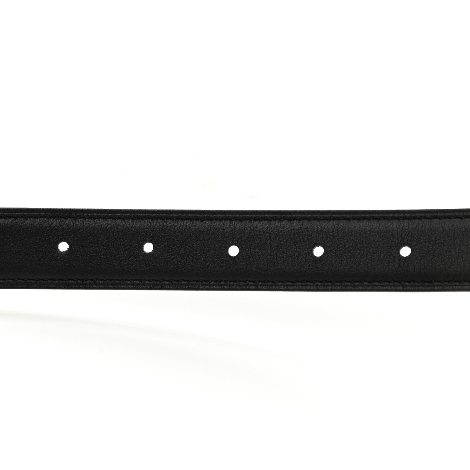 Hermes Epsom Swift 24mm Mini H Belt 85 34 Etoupe Black 3 of 6