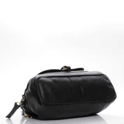 Chloe Calfskin Large Marcie Satchel Black 4 of 12