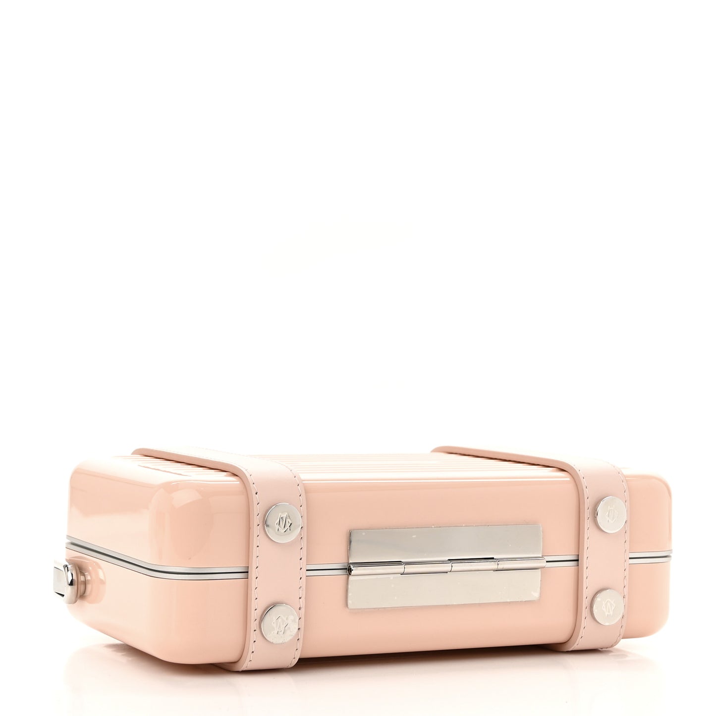 Gloss Polycarbonate Personal Cross-Body Bag Petal Pink