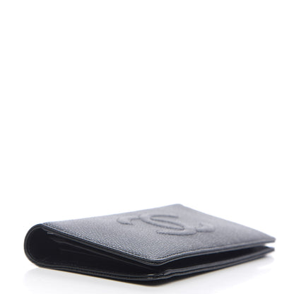 Chanel Caviar Timeless CC Yen Wallet Black 3 of 8