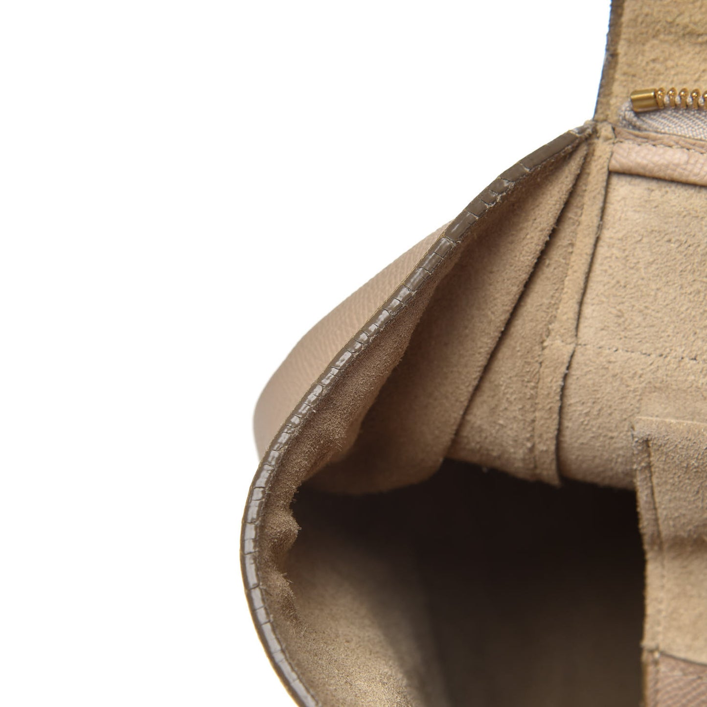 Grained Calfskin Mini Belt Bag Light Taupe