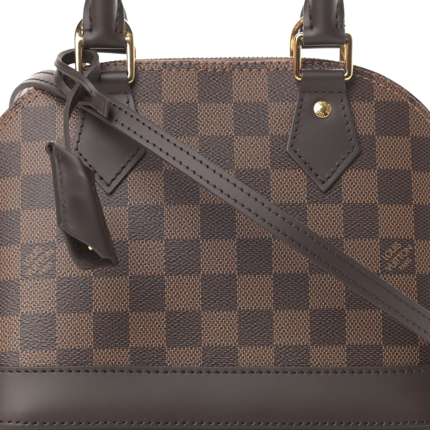 Louis Vuitton Damier Ebene Alma BB 8 of 11