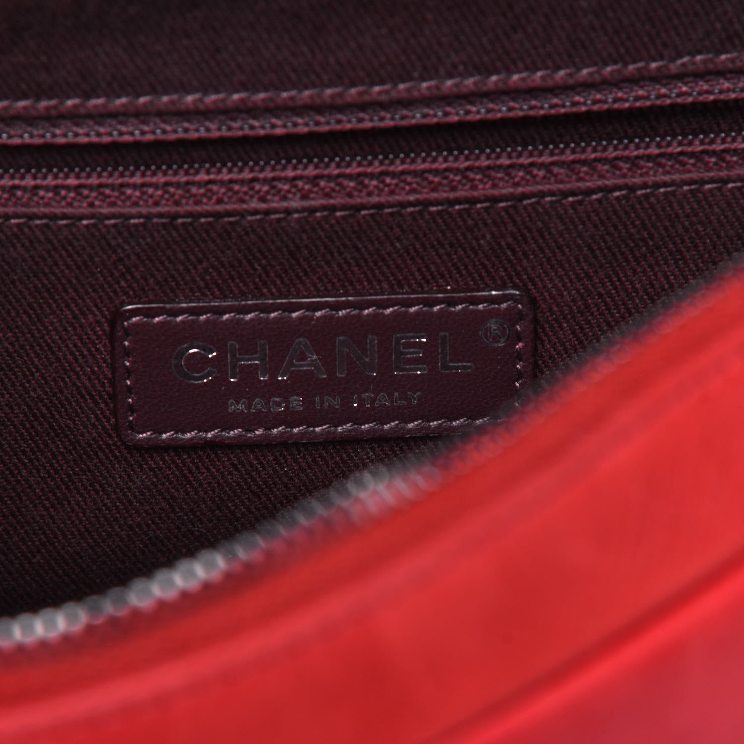 Chanel Glazed Calfskin Quilted Small Day Trip Flap Red 6 of 15