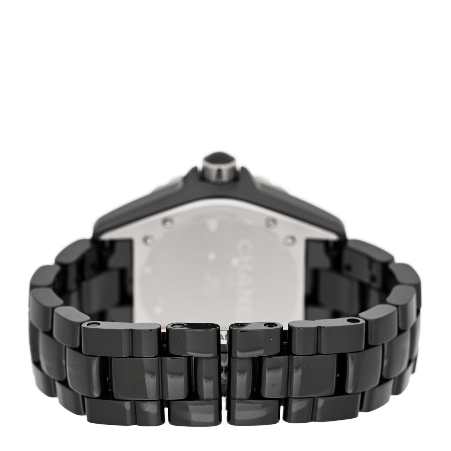 Chanel Stainless Steel Ceramic 38mm J12 Phantom Automatic Watch Black 3 of 5