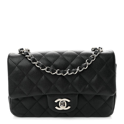 Chanel Caviar Quilted Mini Rectangular Flap Black 1 of 9