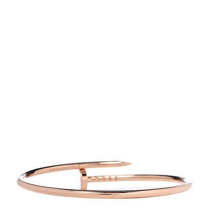 Cartier 18K Pink Gold Small Juste Un Clou Bracelet 15 3 of 5