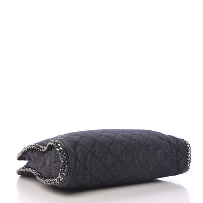 Stella McCartney Denim Quilted Small Falabella Tote 4 of 14